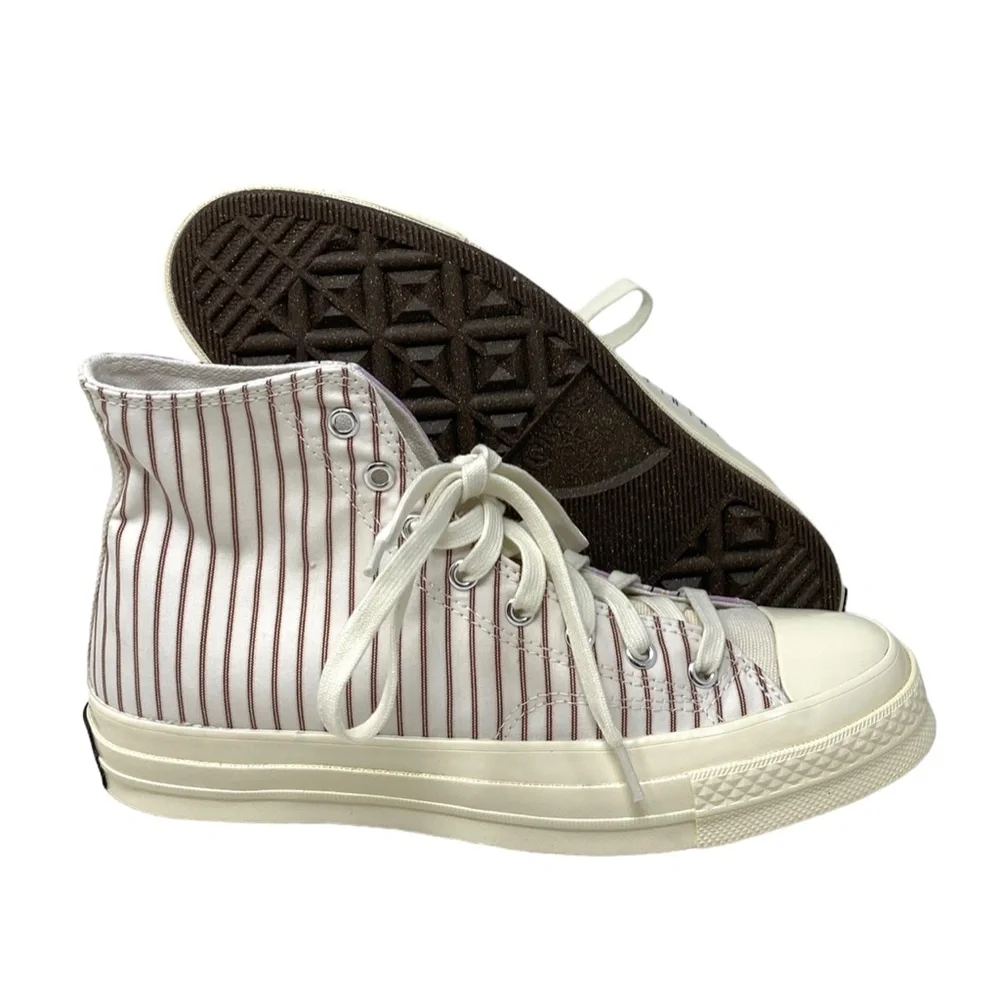 Converse Chuck 70 High Top Shoes Canvas Egret Multi Women's Size Casual A00457C_7